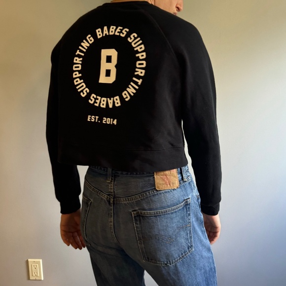 Brunette The Label 'Babes Supporting Babes' Sweater - Picture 4 of 8